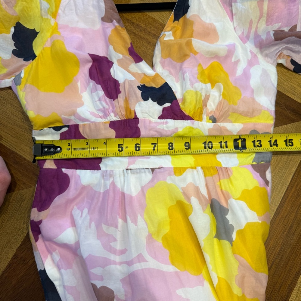 Maeve by Anthropologie Pink and Yellow Floral Maxi Dress - Picture 14 of 14